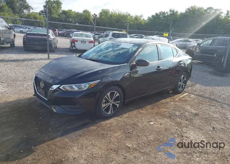 2021 Nissan Sentra Sv Xtronic Cvt из США, поврежденный, VIN 3N1AB8CV3MY296151